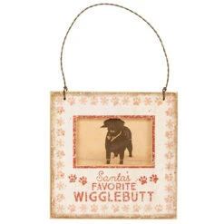 Santa's Favorite Wigglebutt Mini Frame