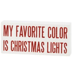 Favorite Color Block Sign