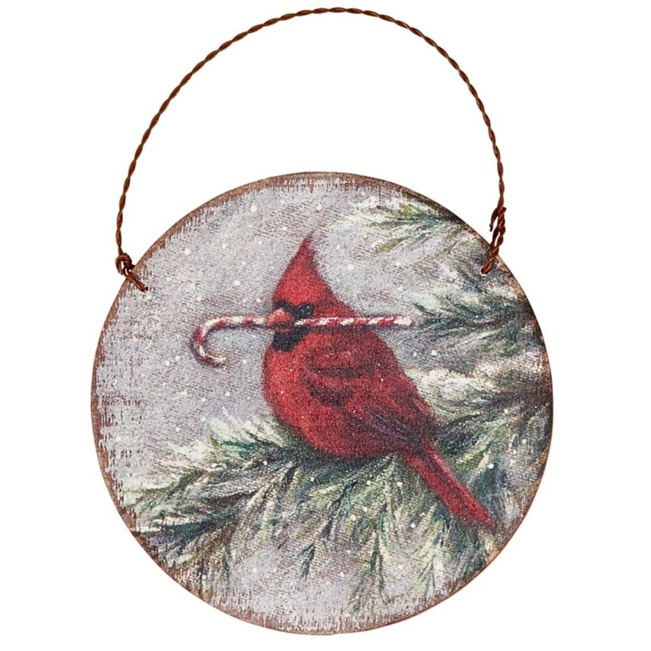 Winter Cardinal Ornament 1 Winter Cardinal Ornament