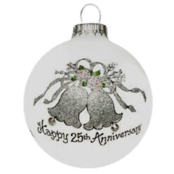 Heart Gifts By Teresa - 25th Anniversary Ornament