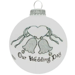 Heart Gifts By Teresa - Wedding Day Ornament