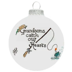 Heart Gifts By Teresa - Grandson Fishing Ornament