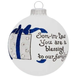 Heart Gifts By Teresa - Son-in-Law Ornament