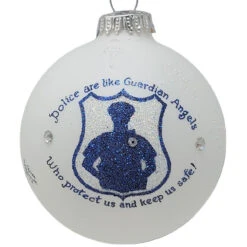Heart Gifts By Teresa - Police Ornament