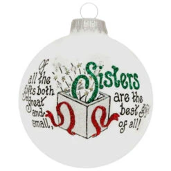 Heart Gifts By Teresa - Sisters Gift Ornament