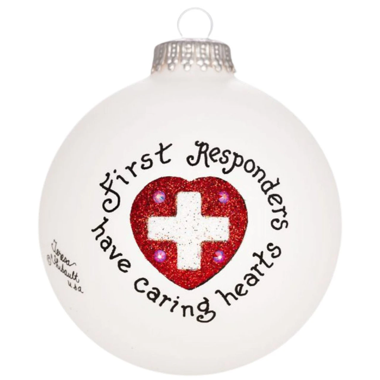 Heart Gifts By Teresa - First Responders Ornament 1 Heart Gifts By Teresa - First Responders Ornament