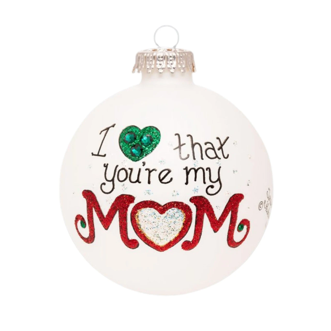 Heart Gifts By Teresa - Mom Heart Ornament 1 Heart Gifts By Teresa - Mom Heart Ornament