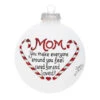 Heart Gifts By Teresa - Mom Cared For Ornament