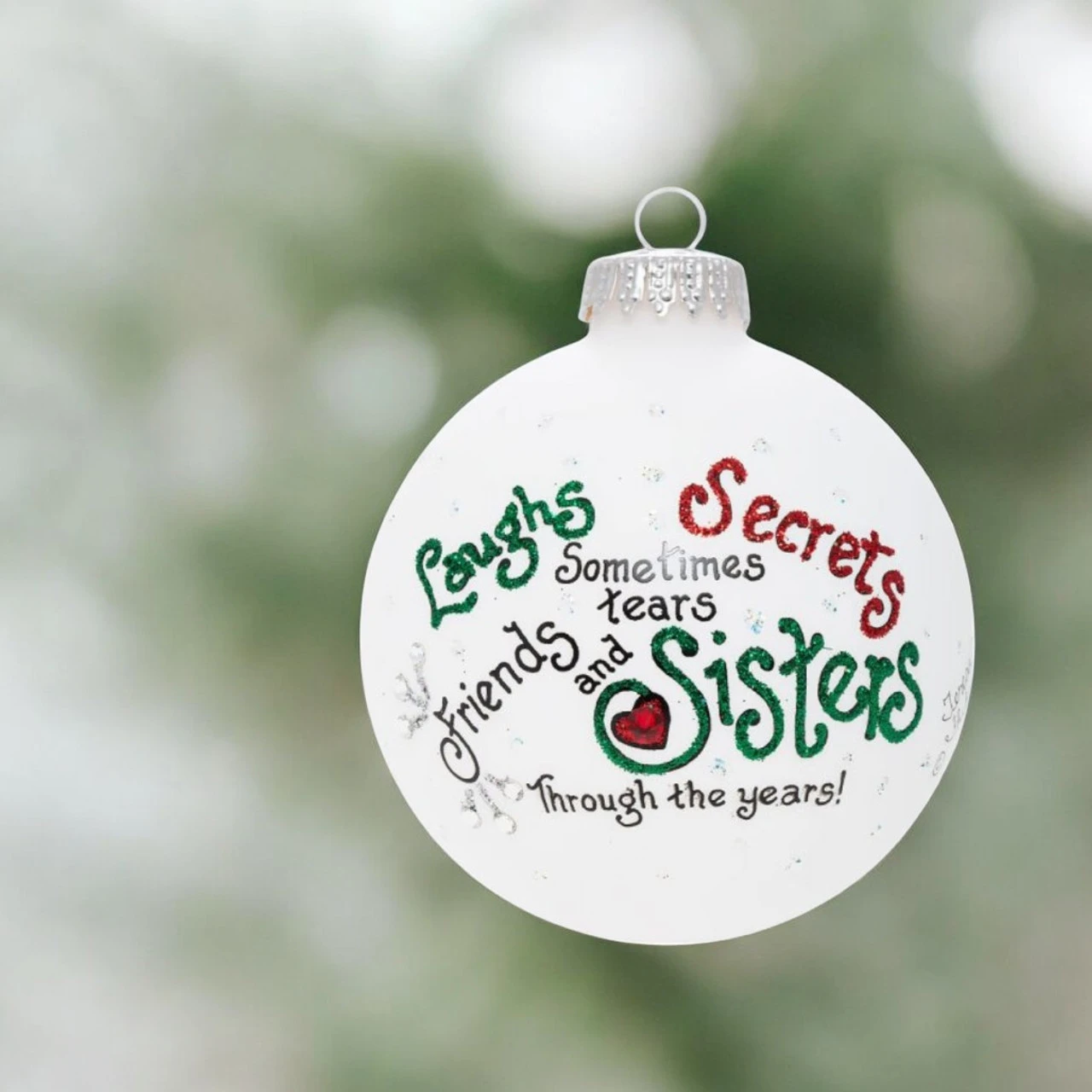 Heart Gifts By Teresa - Sister Laughs Ornament 2 Heart Gifts By Teresa - Sister Laughs Ornament - Image 2