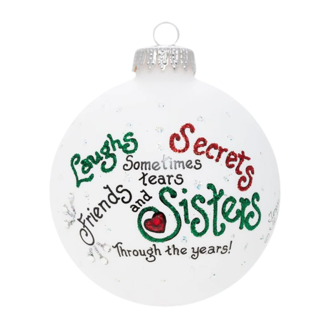Heart Gifts By Teresa - Sister Laughs Ornament 1 Heart Gifts By Teresa - Sister Laughs Ornament
