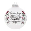 Heart Gifts By Teresa - Never Forgotten Ornament