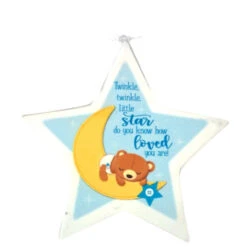 Blue Star Baby Ornament
