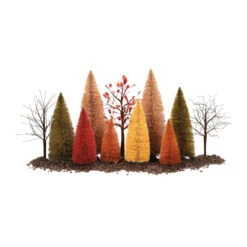 Department 56 - Snow Village Halloween - A Splendid Fall Landscape Set