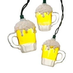 Kurt Adler Beer Mug Light Set