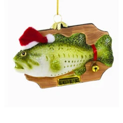 Caroling Fish Ornament