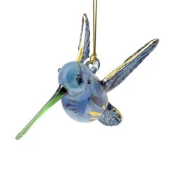 Blue Hummingbird Ornament -Christmas Loft Shop Blue Hummingbird 040023A 2 19556.1720115570