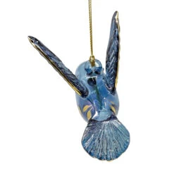 Blue Hummingbird Ornament -Christmas Loft Shop Blue Hummingbird 040023A 4 13024.1720115570