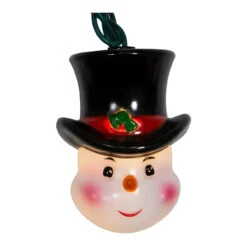 Kurt Adler Cheerful Snowman Head Lights -Christmas Loft Shop Cheerful Snowman Head Lights 2 61517.1714416294