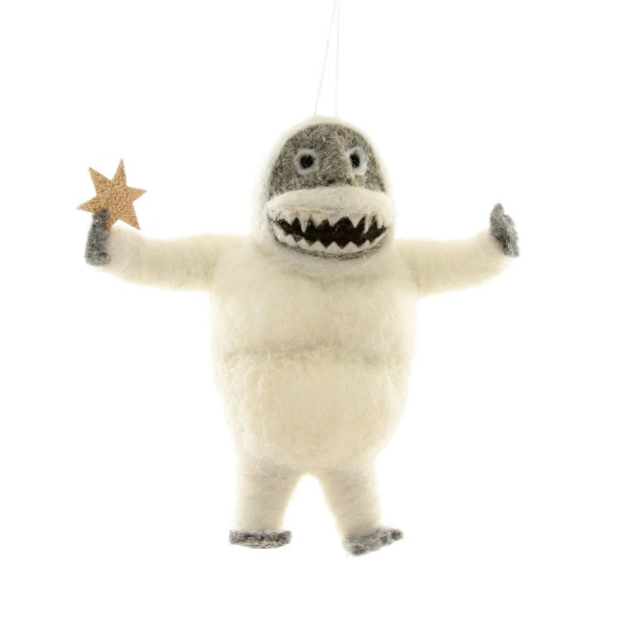 Cody Foster Abominable Snowman Felt Hanging Ornament 1 Cody Foster Abominable Snowman Felt Hanging Ornament