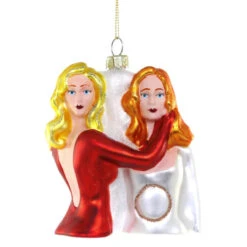Cody Foster Glass Death Becomes Her Ornament