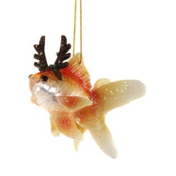 Cody Foster Glass Festive Fish Ornament