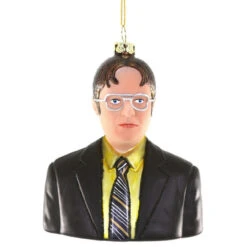 Cody Foster Dwight Glass Ornament
