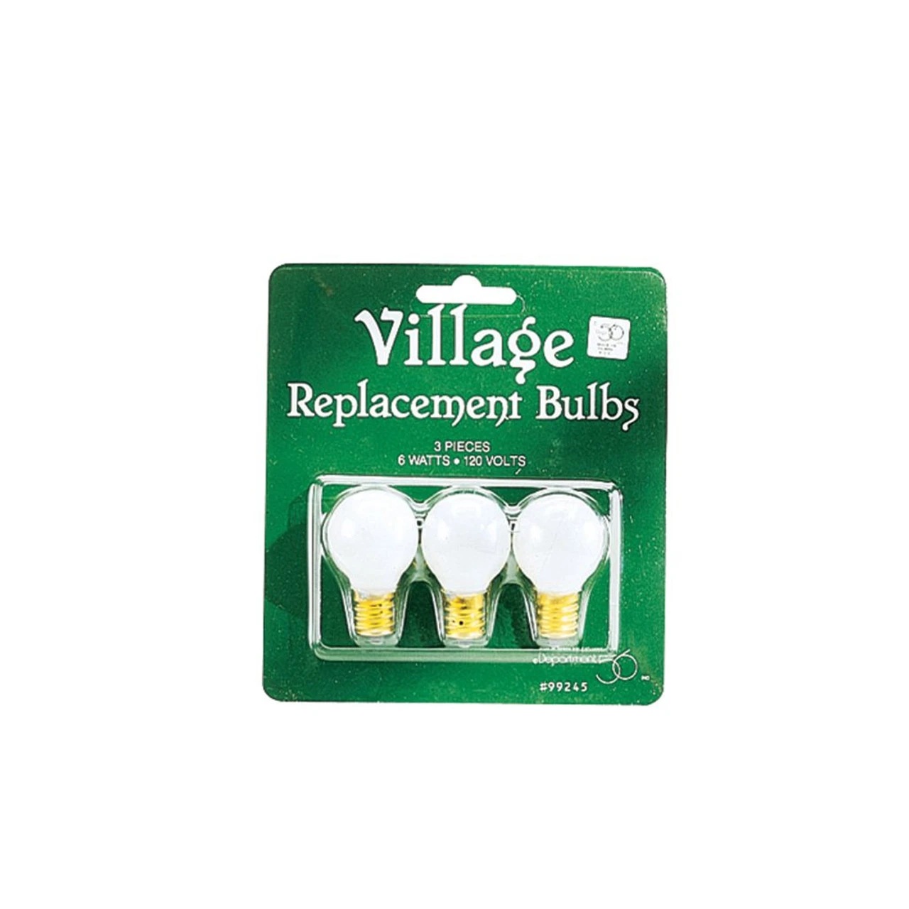 Department 56 - Round Replacement Village Bulb 1 Department 56 - Round Replacement Village Bulb