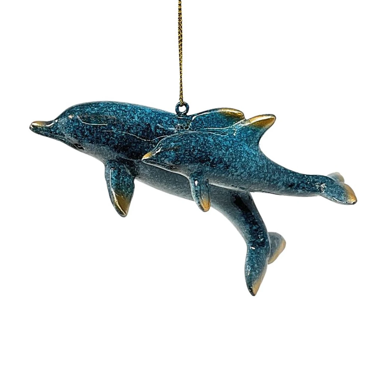 Cozumel Mom And Baby Dolphin Ornament 1 Cozumel Mom And Baby Dolphin Ornament