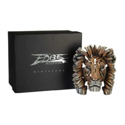EDGES Mini Lion Bust Figurine -Christmas Loft Shop EDGES Mini Lion Bust Figurine 6 02117.1718723908