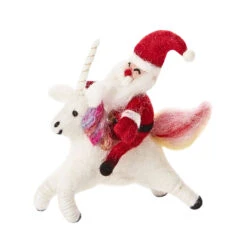 Unicorn Santa Ornament -Christmas Loft Shop Fantastic Santa edited 91065.1714482953