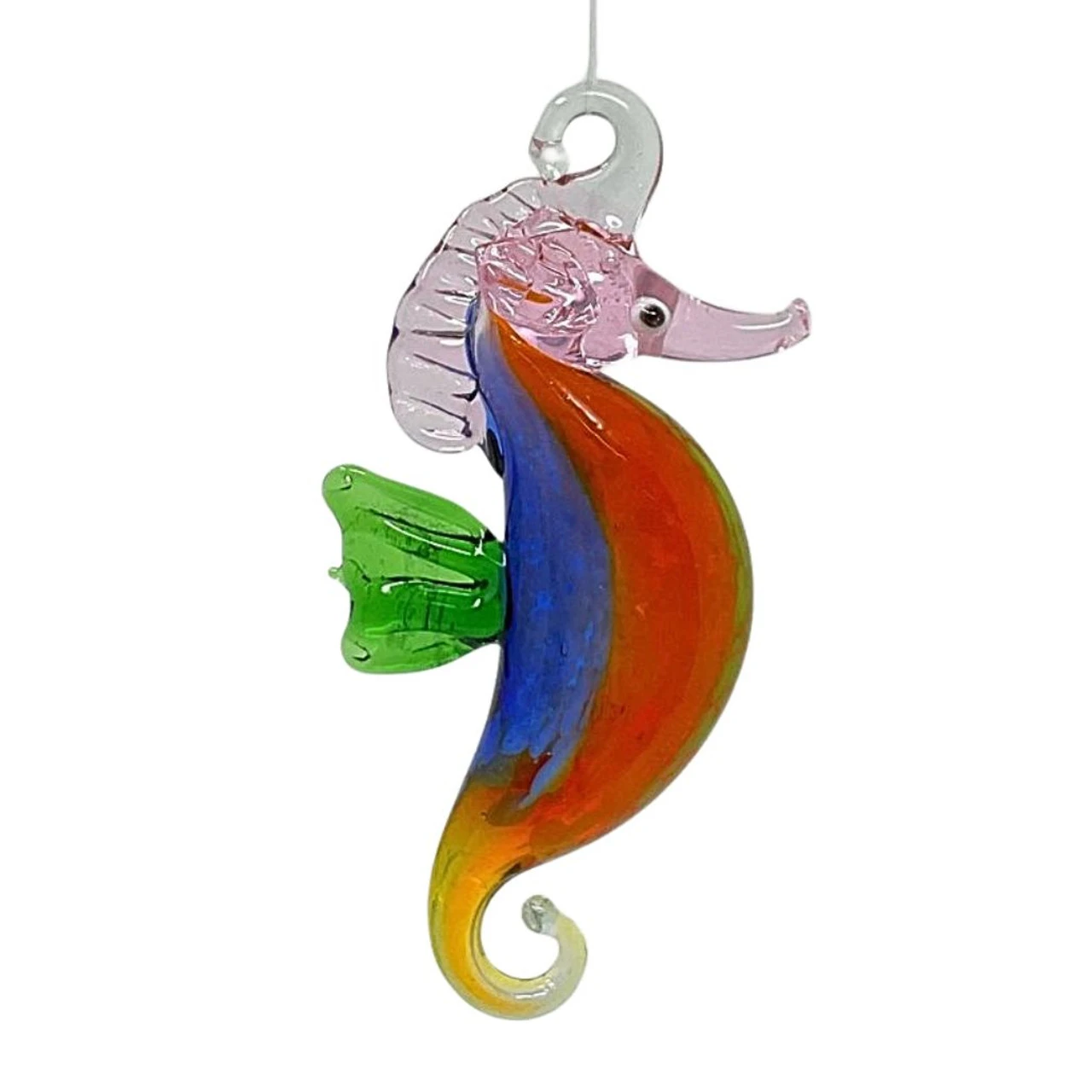 Green Fin Seahorse Ornament 1 Green Fin Seahorse Ornament