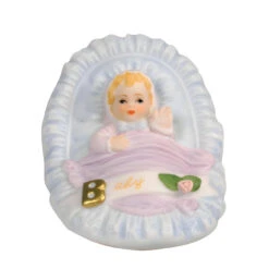 Growing Up Girls - Baby's 1st Year Figurine Blonde Baby