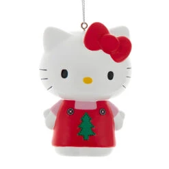 Kurt Adler Hello Kitty Christmas Tree Ornament