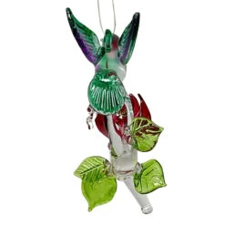 Hummingbird With Red Flower Ornament -Christmas Loft Shop Hummingbird red edited 3 16942.1717593572