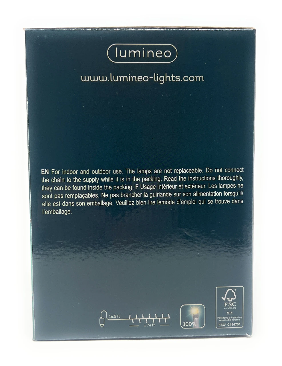 Lumineo 1000 LED Warm White Compact Lights Transparent Wire 6 Lumineo 1000 LED Warm White Compact Lights Transparent Wire - Image 6