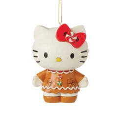 Jim Shore - Sanrio - Gingerbread Hello Kitty Ornament