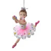Kurt Adler Bubblegum Ballerina Ornament