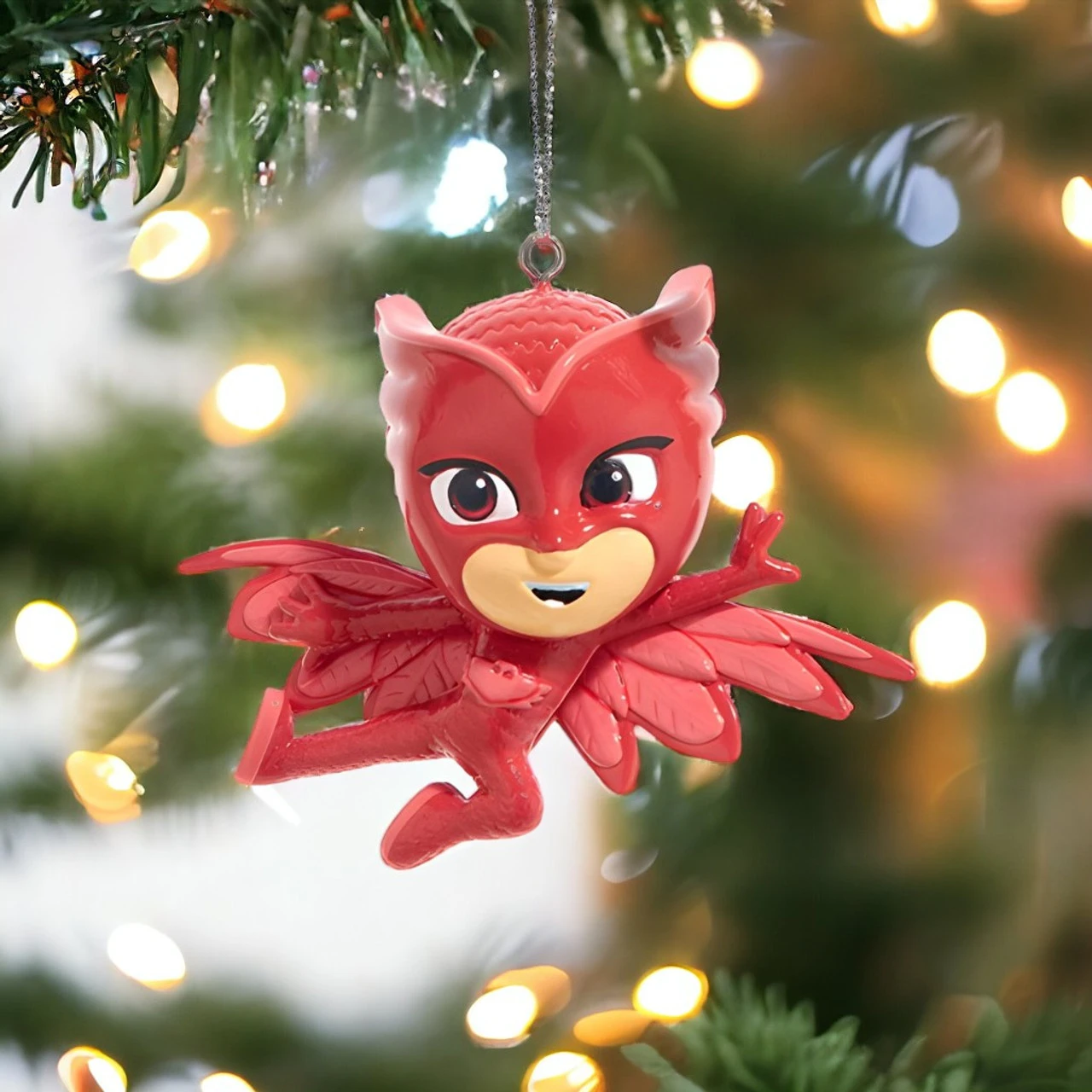 Kurt Adler PJ Masks Owlette Plastic Ornament 2 Kurt Adler PJ Masks Owlette Plastic Ornament - Image 2