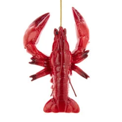 Kurt Adler Resin Lobster Christmas Ornament