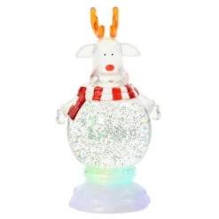 LED Reindeer Water Spinner