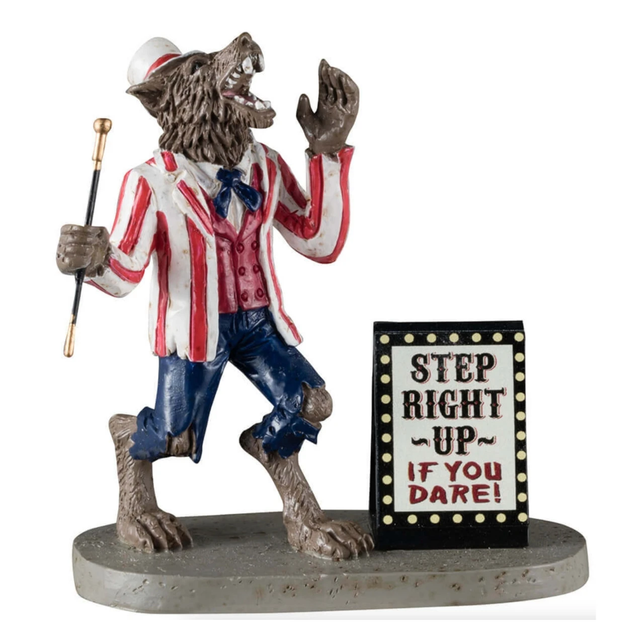 Lemax - Spooky Town - Carnival Barker 1 Lemax - Spooky Town - Carnival Barker