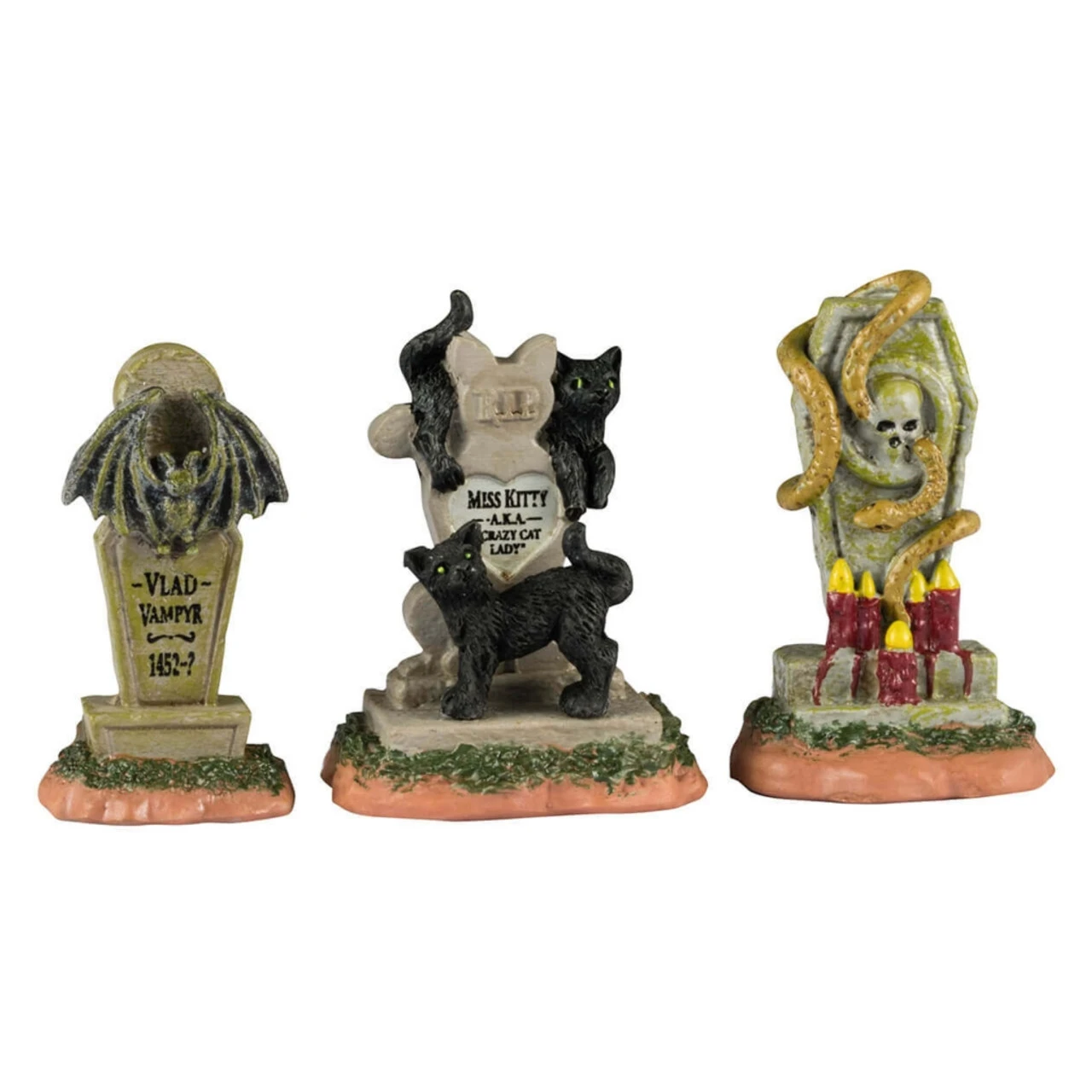 Lemax - Spooky Town - Spooky Town Headstones 1 Lemax - Spooky Town - Spooky Town Headstones