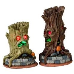Lemax - Spooky Town - Spooky Tree Trunks