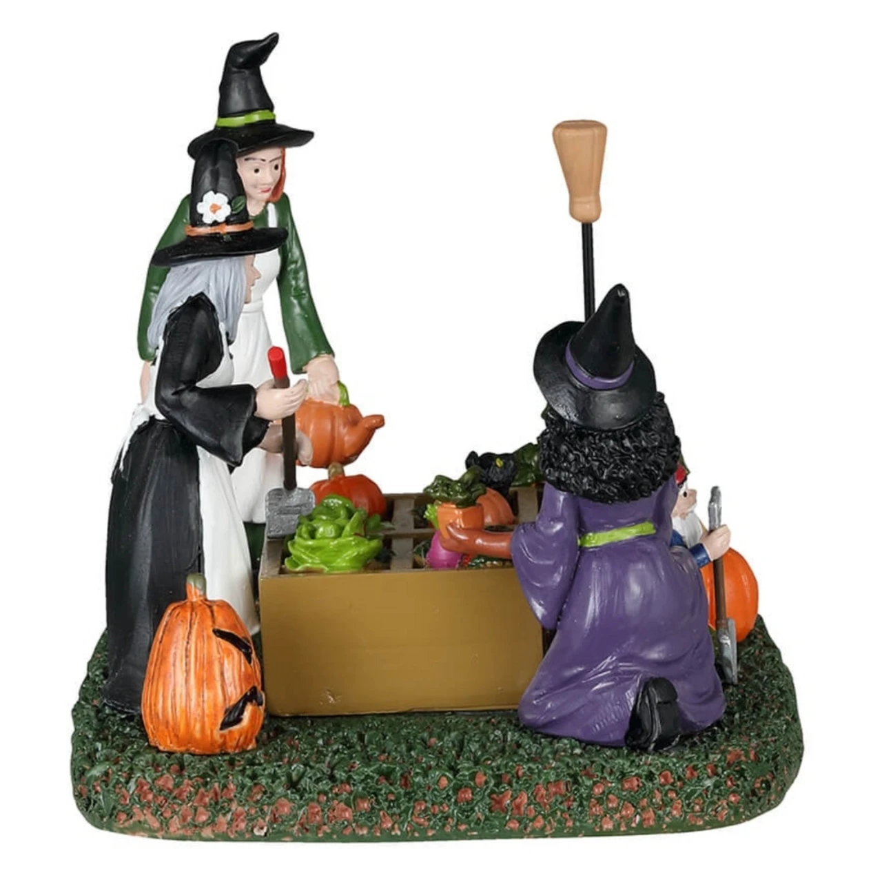 Lemax - Spooky Town - Witches Community Garden 2 Lemax - Spooky Town - Witches Community Garden - Image 2