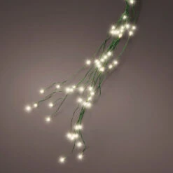 Lumineo 672 Micro-LED Warm White Flashing Lights Green Wire -Christmas Loft Shop Lights 83519.1668958881