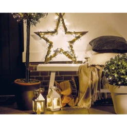 Lumineo 96 LED Warm White Twinkle Lights Black Wire -Christmas Loft Shop Lumineo battery 96 pic 2 44996.1541270813