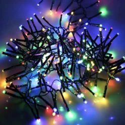 Lumineo 768 LED Multi-Color Cluster Lights Green Wire -Christmas Loft Shop MULTI CLUSTER DONE 3 47191.1542568867