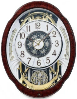 Woodgrain Marvelous Rhythm Clock