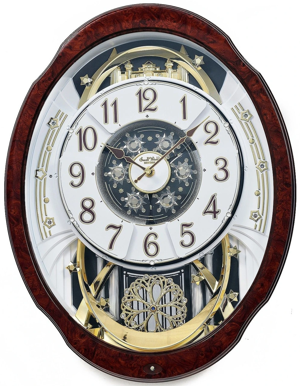 Woodgrain Marvelous Rhythm Clock 1 Woodgrain Marvelous Rhythm Clock