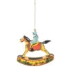 Tin Rocking Horse Ornament
